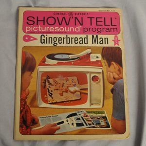 vintage Show N Tell picturesound 1964 Gingerbread Man (141w)